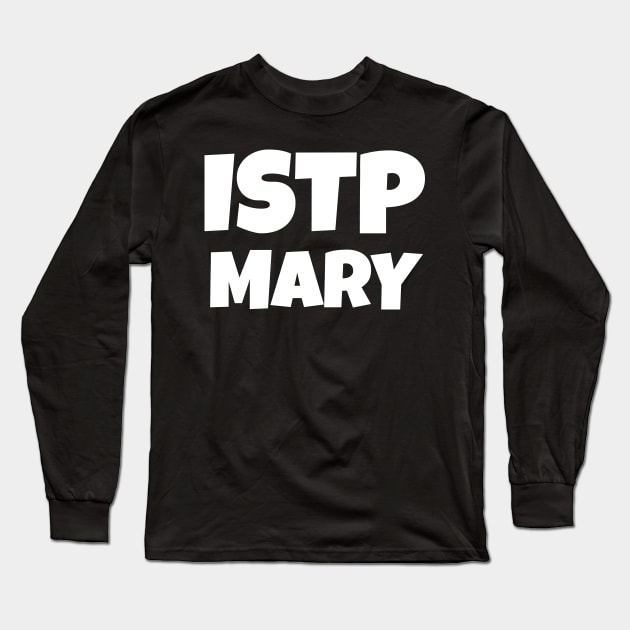 Personalized ISTP Personality type Long Sleeve T-Shirt by WorkMemes